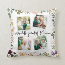 weltbeste Mama Aquarell Blumenkohle Foto