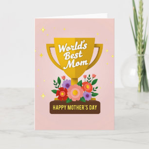 Weltbeste Mama-Auszeichnungskarte Karte