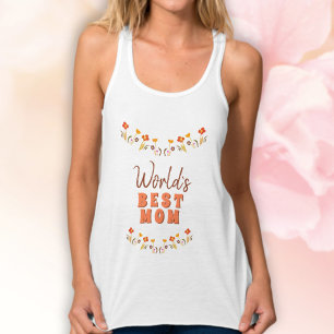 Weltbeste Mama Blume Blumenmüttertag Tank Top