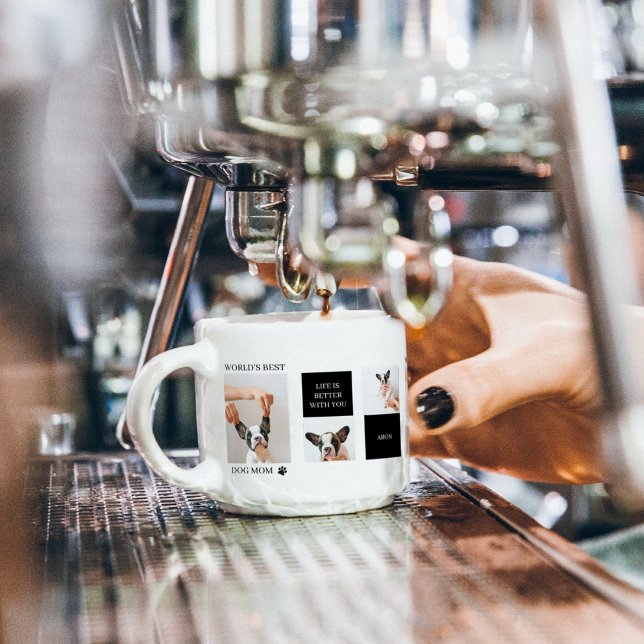 Weltbeste Mama für Hunde | Foto für Sammelhunde Espressotasse (Von Creator hochgeladen)