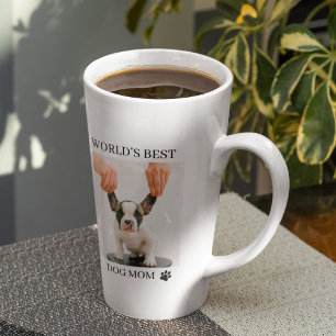 Weltbeste Mama für Hunde   Foto für Sammelhunde Milchtasse