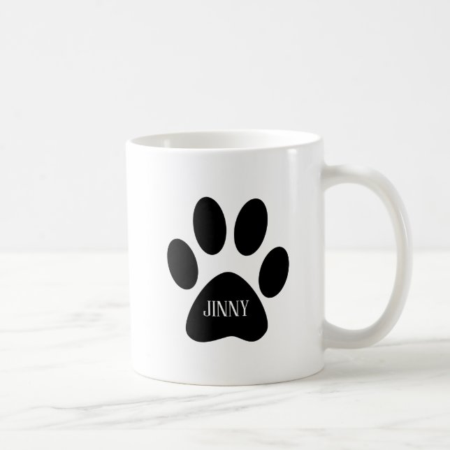 Weltbeste Mama für Hunde, kundenspezifisches Foto  Kaffeetasse (Rechts)