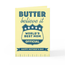Weltbeste Mama Lustiger Butter-Stick Muttertag