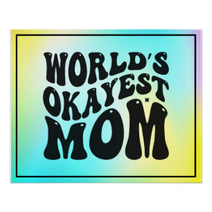 Weltbeste Mama Muttertag Design-51623 Poster