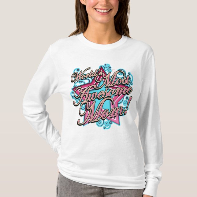 Weltbeste Mama T-Shirt (Vorderseite)