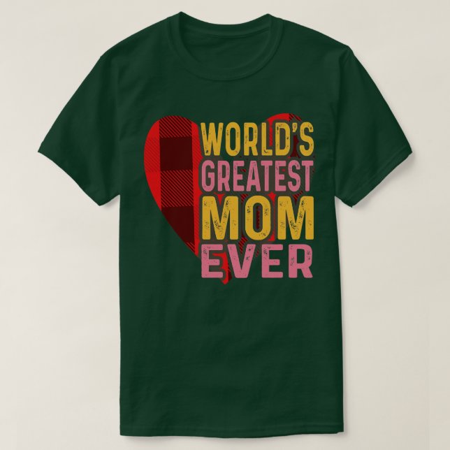 Weltbeste Mutter je T-Shirt (Design vorne)