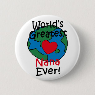 Weltbeste Oma Herz Button