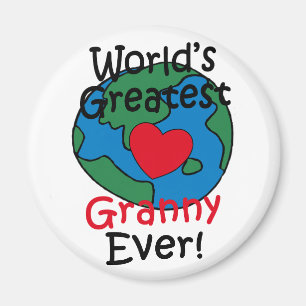 Weltbeste Oma Herz Magnet