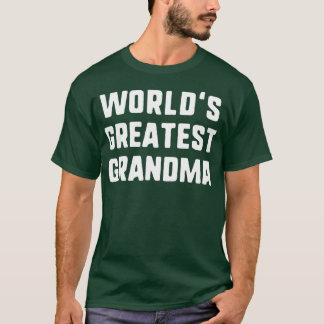 Weltbeste Oma Lustiges Geschenk Muttertag T-Shirt
