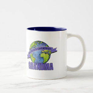 Weltbeste Oma Zweifarbige Tasse