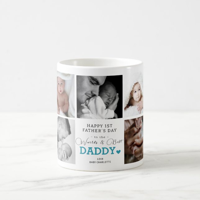 Weltbeste Papa - Tasse zum 1. Vatertag (Mittel)