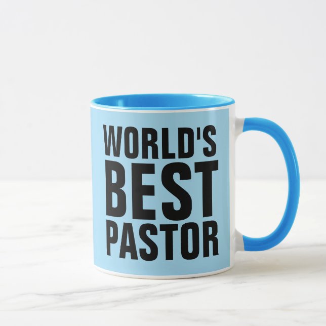 WELTBESTE PASTOR-KAFFEE-MUGS TASSE (Rechts)