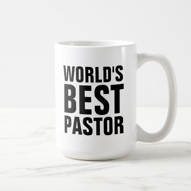 WELTBESTE PASTOR-KAFFEE-Tasse Kaffeetasse (Rechts)