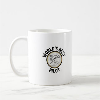 Weltbeste Pilotin Kaffeetasse