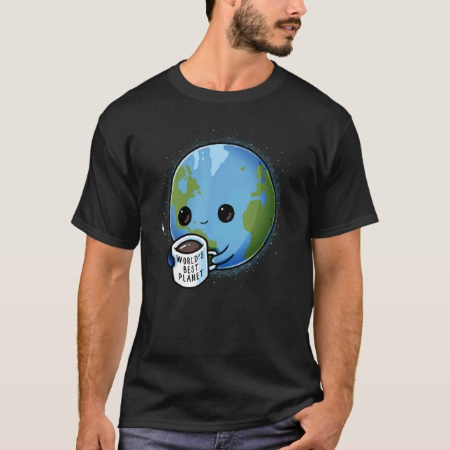 Weltbeste Planet-Umwelt Mutter Erde C T-Shirt (Vorderseite)