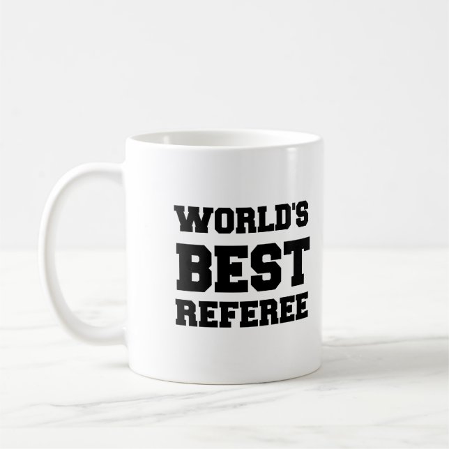 WELTBESTE REFEREE KAFFEETASSE (Links)