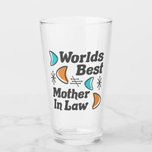 Weltbeste Schwiegermutter Glas