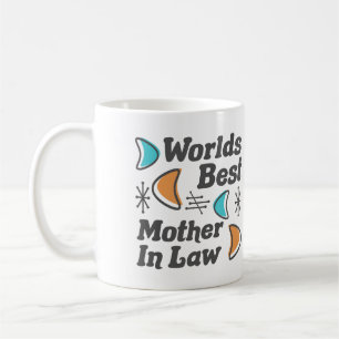 Weltbeste Schwiegermutter Retro Kaffeetasse