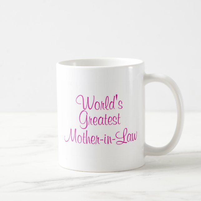 Weltbeste Schwiegermutter Tasse (Rechts)