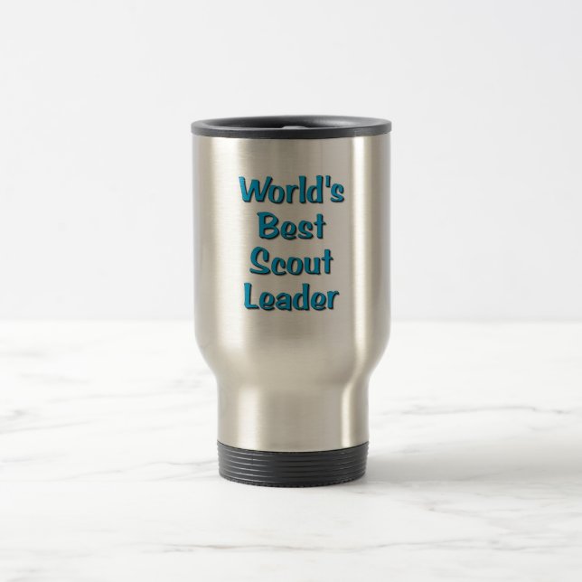 Weltbeste Scout Leader-Ware Reisebecher (Mittel)