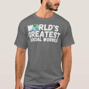 Weltbeste Sozialarbeiter-Spende T-Shirt