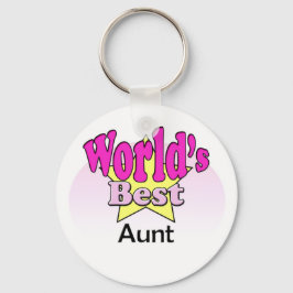 Weltbeste Tante Schlüsselanhänger