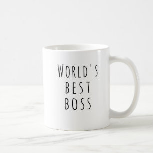 Weltbeste Tasse für den Boss-Kaffee