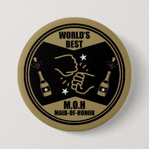 Weltbeste Trauzeugin Button