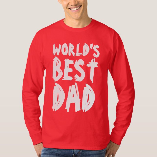 WELTBESTE VATER-T - Shirt (Vorderseite)