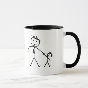 Weltbeste Vater-Wecker-Tasse Tasse