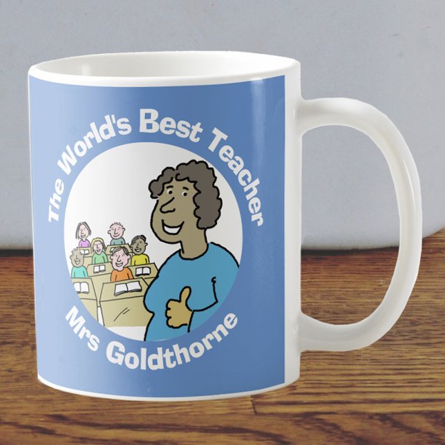 Weltbeste weibliche Lehrerin Kaffeetasse (Von Creator hochgeladen)