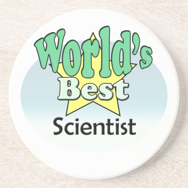 Weltbeste Wissenschaftler Untersetzer (Vorne)