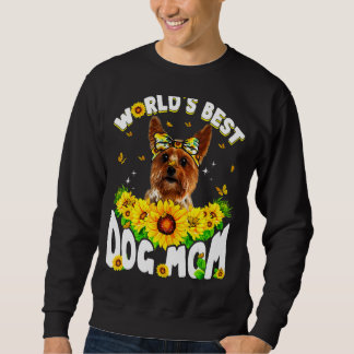 Weltbeste Yorkshire Terrier Dog Mama Mutter's D Sweatshirt