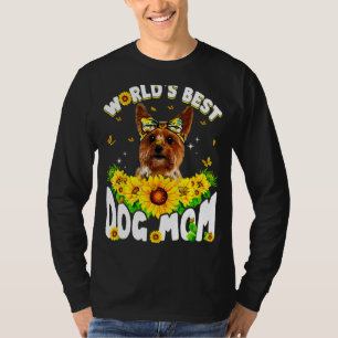Weltbeste Yorkshire Terrier Dog Mama Mutter's D T-Shirt