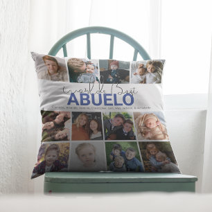 Weltbester Aguelo Fotocollage Kissen