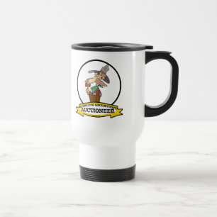 WELTBESTER AUKTIONEER MEN II CARTOON REISEBECHER