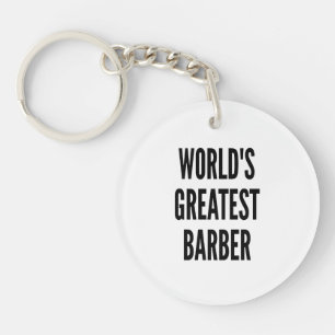 Weltbester Barber Schlüsselanhänger