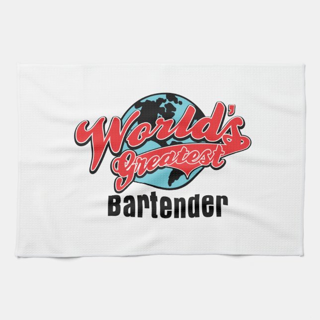 Weltbester Barkeeper Handtuch (Horizontal)