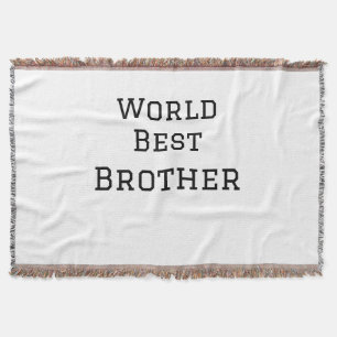 Weltbester Bruder Name Text Sport Text einfach Decke
