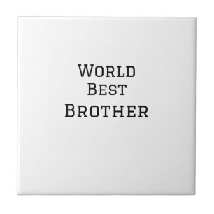 Weltbester Bruder Name Text Sport Text einfach Fliese