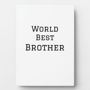 Weltbester Bruder Name Text Sport Text einfach Fotoplatte