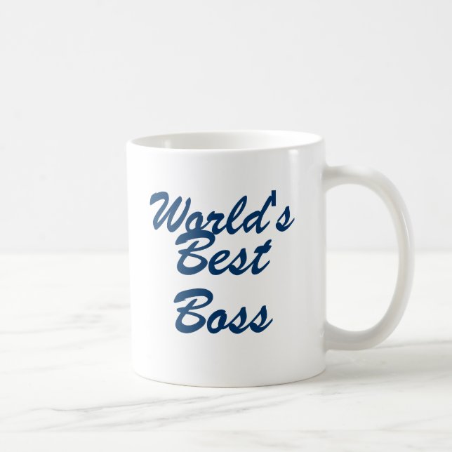 Weltbester Chef Kaffeetasse (Rechts)