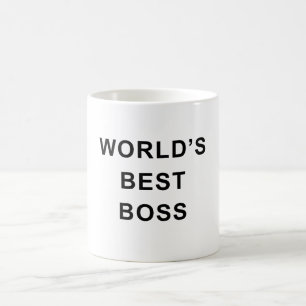Weltbester Chef-Mug – Fettes klassisches Bürogesch Kaffeetasse
