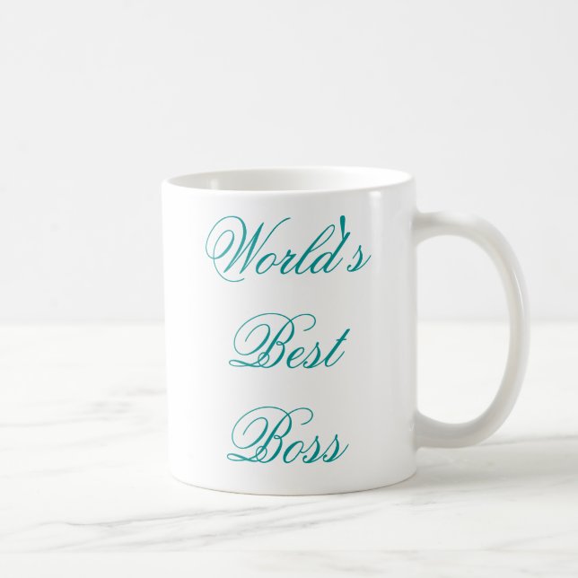 Weltbester Chef Tasse (Rechts)