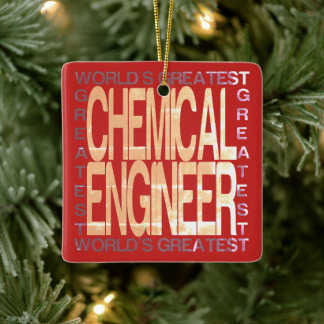 Weltbester Chemieingenieur Keramikornament