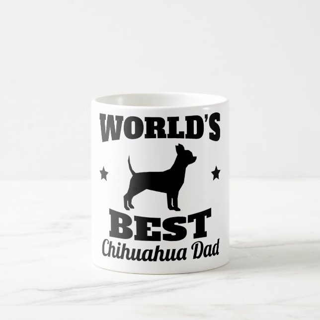 Weltbester Chihuahua-Vater Tasse (Mittel)