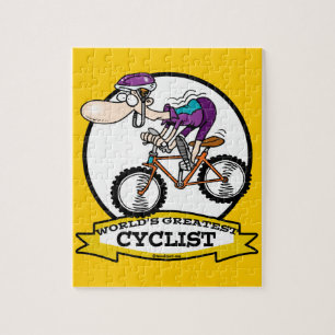 WELTBESTER CYCLIST MEN CARTOON PUZZLE