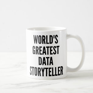 Weltbester Data Storyteller Kaffeetasse