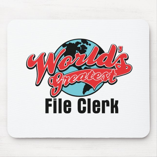 Weltbester Dateimanager Mousepad (Vorne)
