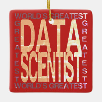 Weltbester Datenwissenschaftler Keramikornament